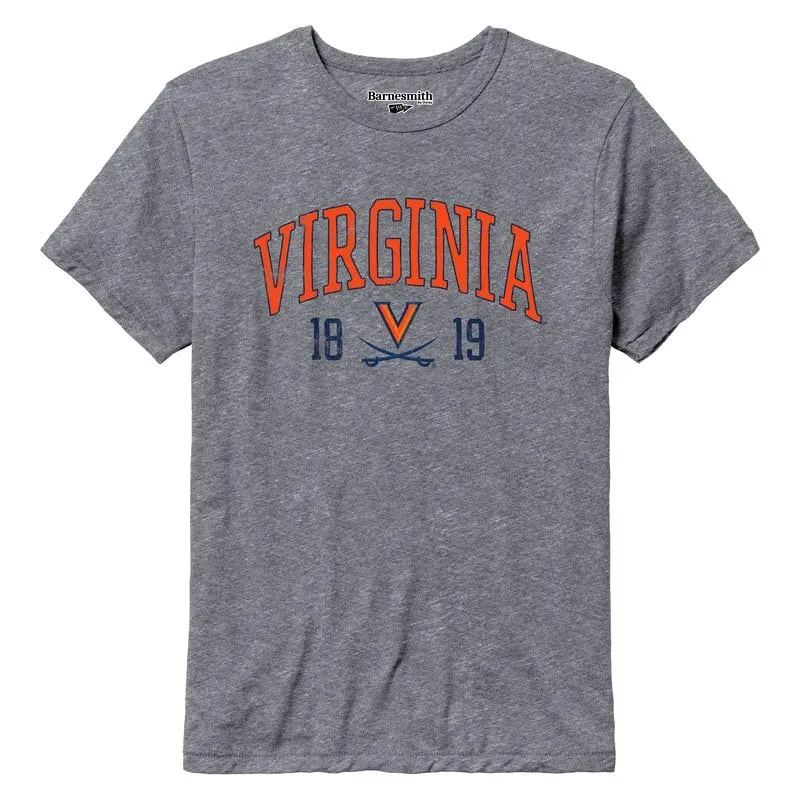 University of Virginia Triblend T-Shirt (Fall Heather) sold by Barnesmith