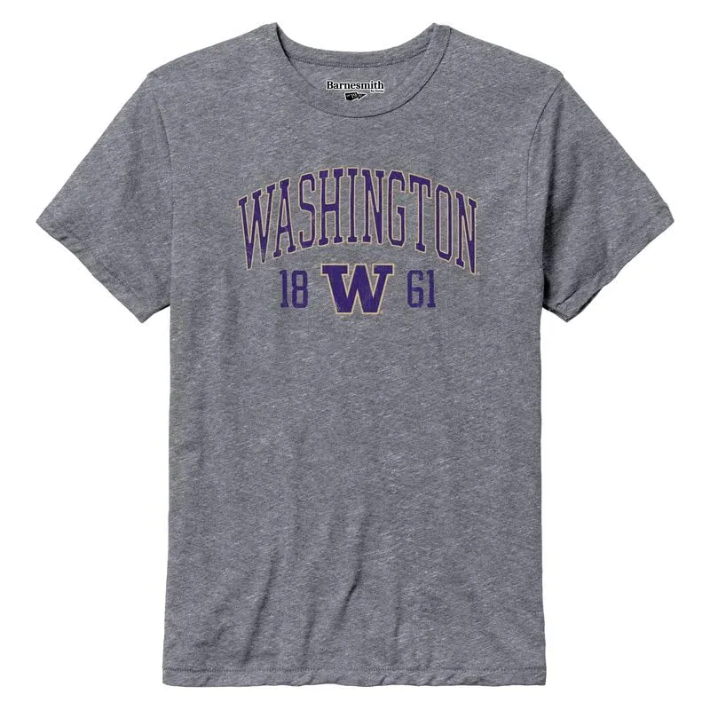 University of Washington Triblend T-Shirt (Fall Heather) sold by Barnesmith