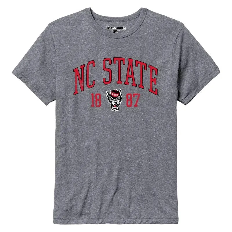 North Carolina State University Triblend T-Shirt (Fall Heather) sold by Barnesmith