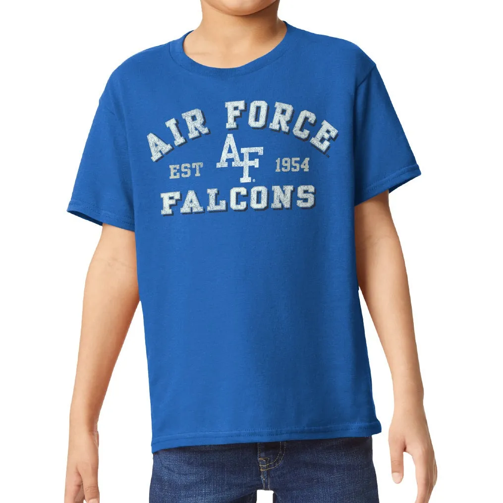 Air Force Short-Sleeve Youth T-Shirt (Royal Blue) sold by Barnesmith