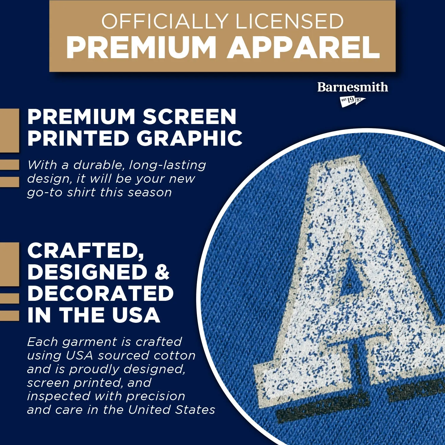 Air Force Short-Sleeve Youth T-Shirt (Royal Blue) sold by Barnesmith product image thumbnail 4