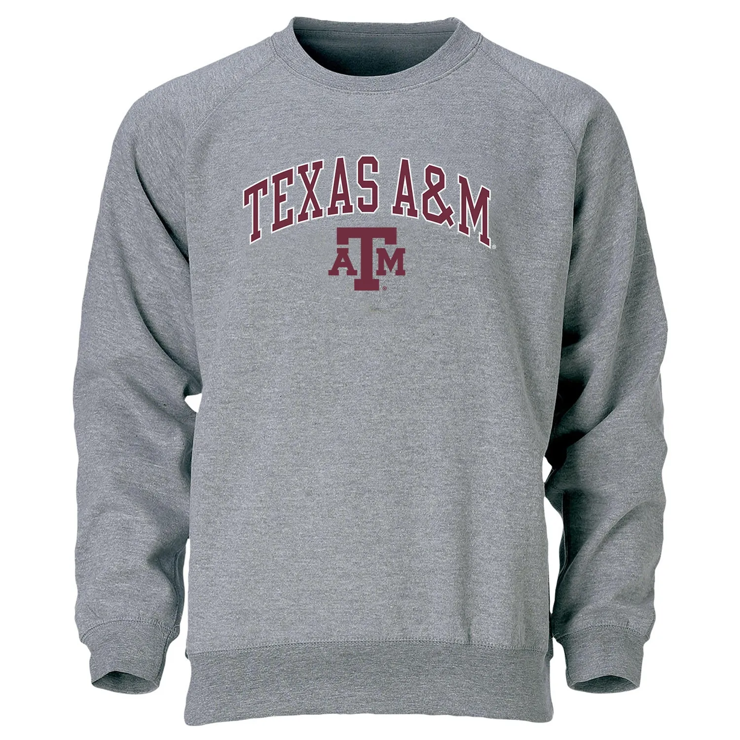 Texas A&M University Spirit Sweatshirt (Charcoal Grey) sold by Barnesmith