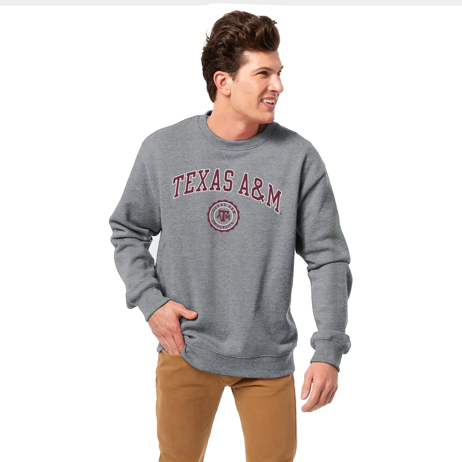 Texas A&M University Heritage Sweatshirt (Charcoal) sold by Barnesmith product image thumbnail 2