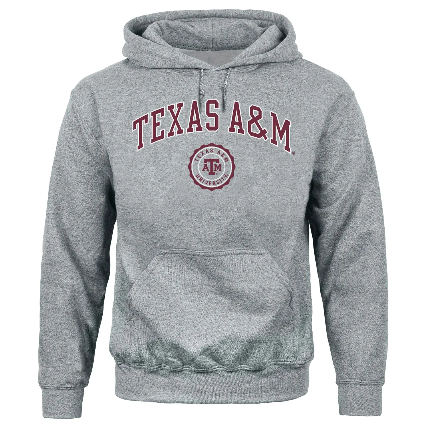 Texas A&M University Heritage Hooded Sweatshirt (Charcoal) sold by Barnesmith