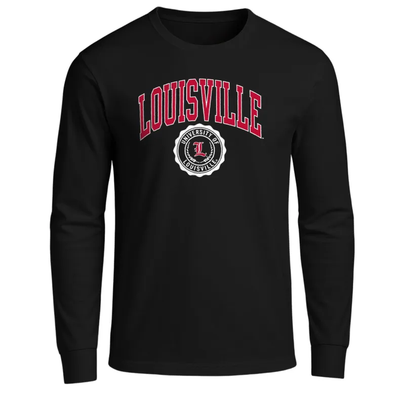 University of Louisville Heritage Long Sleeve T-Shirt (Black) sold by Barnesmith