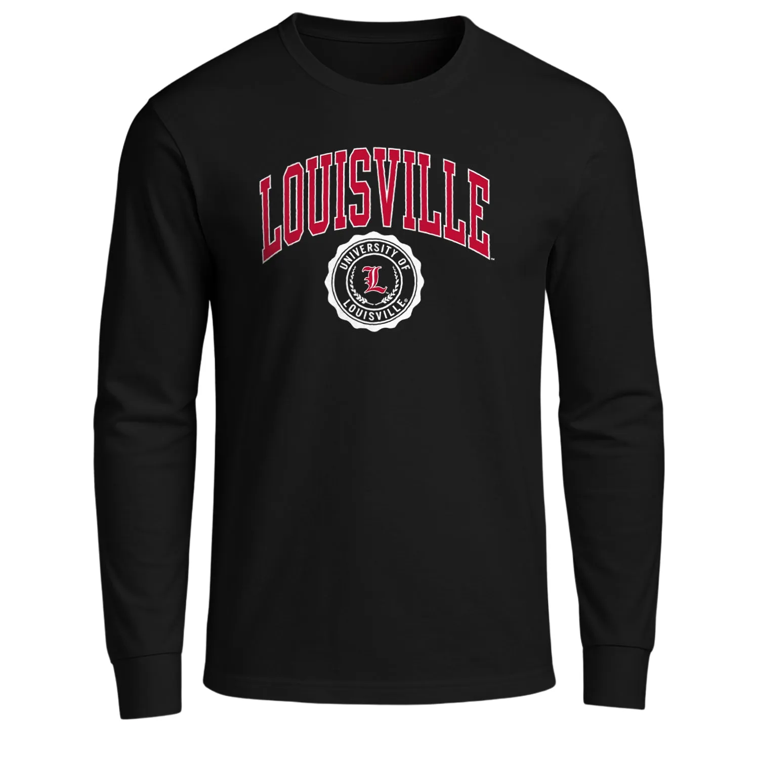 University of Louisville Heritage Long Sleeve T-Shirt (Black) sold by Barnesmith