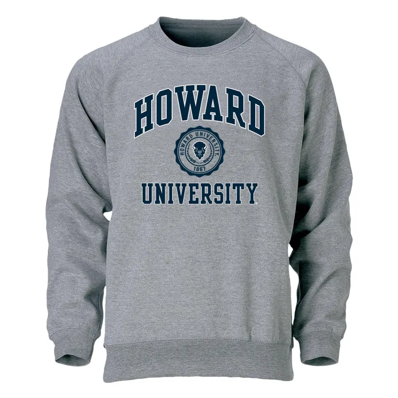 Howard University Heritage Sweatshirt (Charcoal Grey) sold by Barnesmith