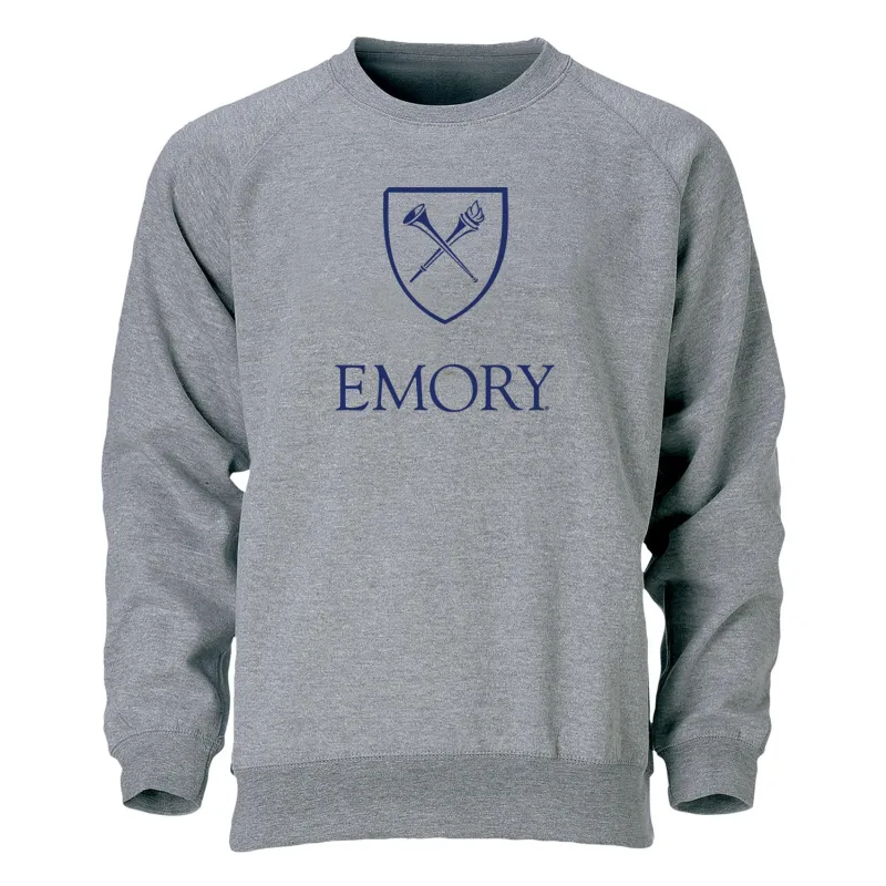 Emory University Heritage Sweatshirt (Charcoal Grey) sold by Barnesmith