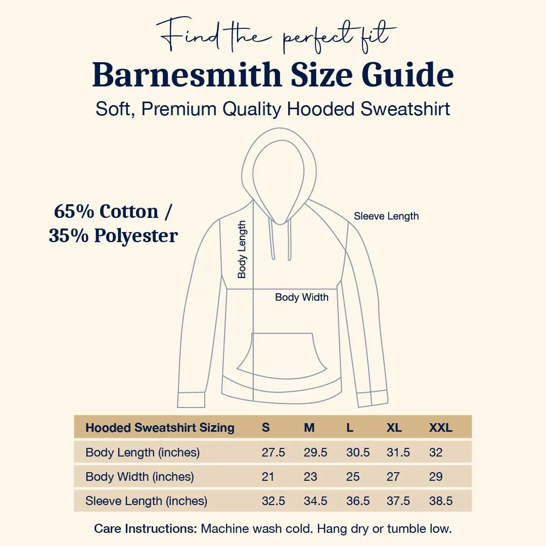 Bates College Heritage Hooded Sweatshirt (Garnet) sold by Barnesmith product image thumbnail 3