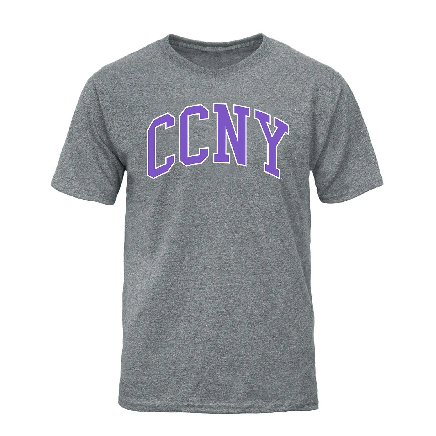 City College of New York Classic T-Shirt (Charcoal Grey) sold by Barnesmith