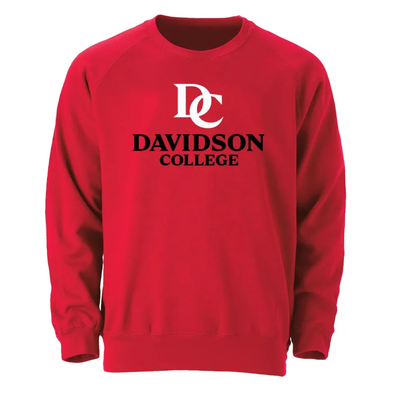Davidson College Heritage Sweatshirt (Red) sold by Barnesmith