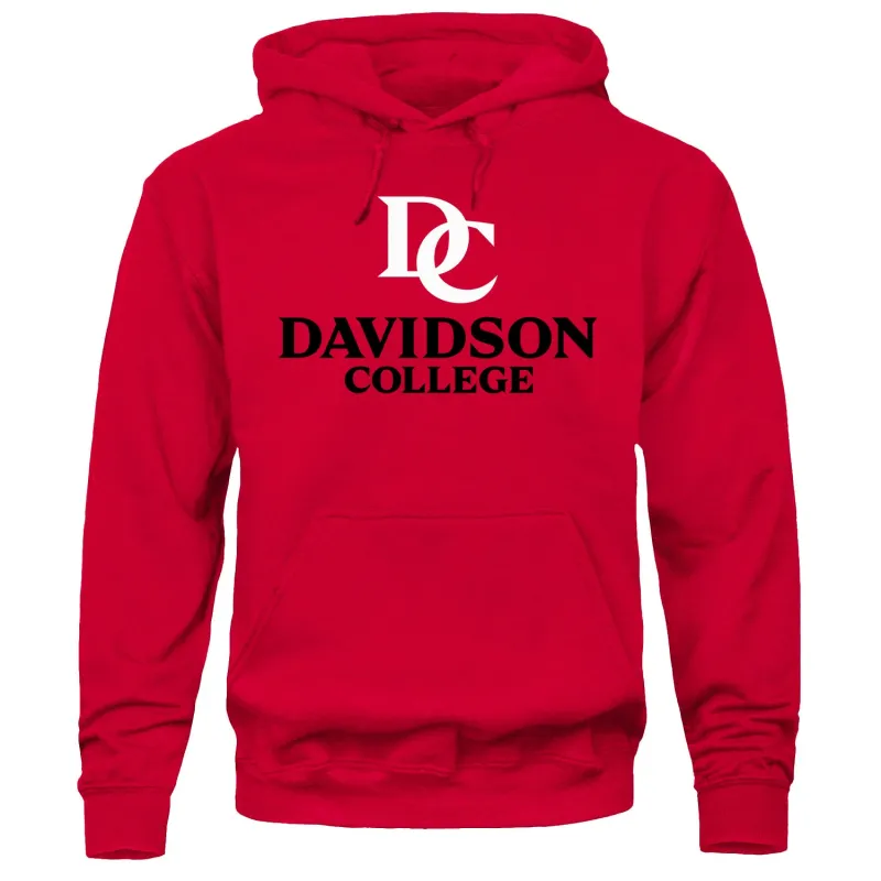 Davidson College Heritage Hooded Sweatshirt (Red) sold by Barnesmith