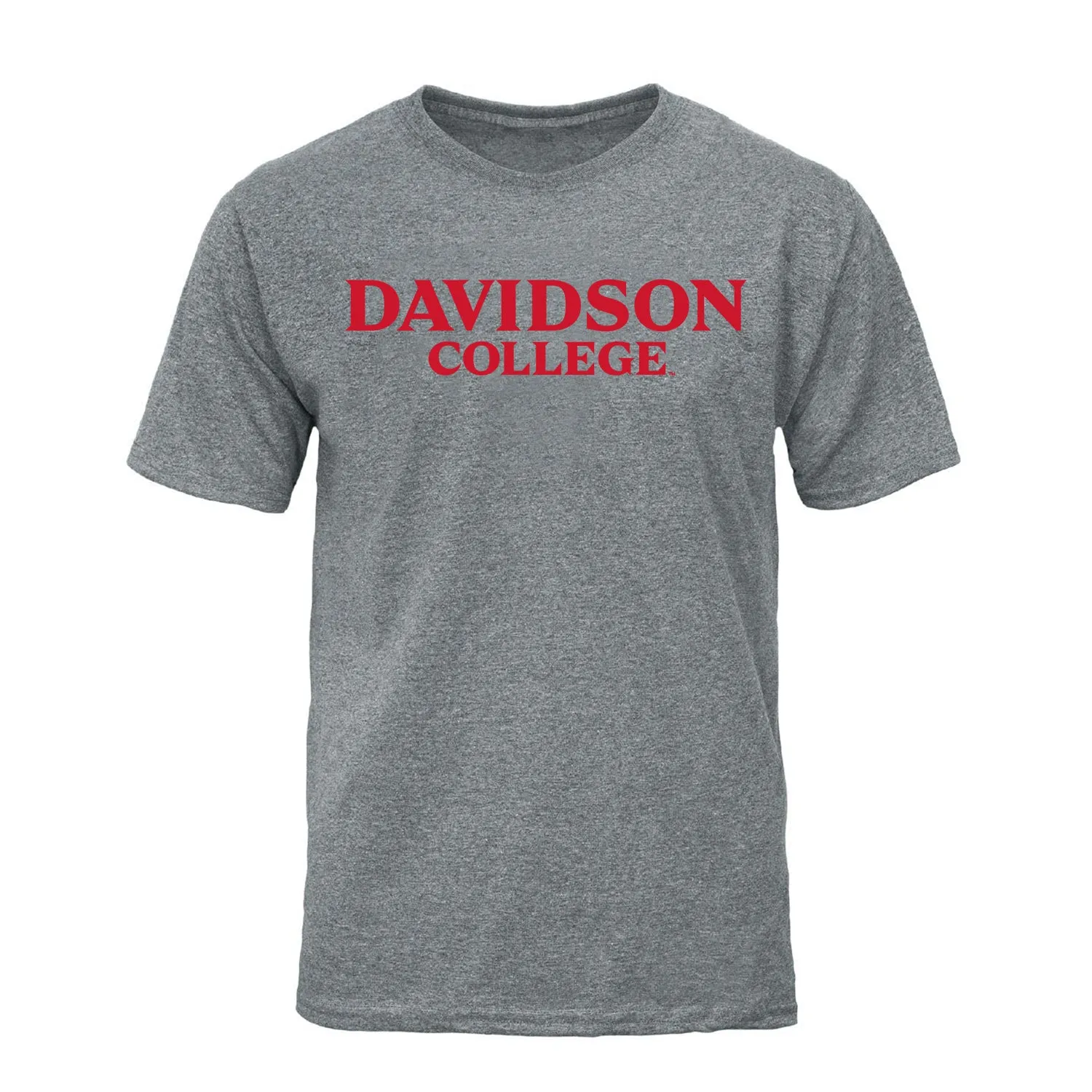 Davidson College Classic T-Shirt (Charcoal Grey) sold by Barnesmith
