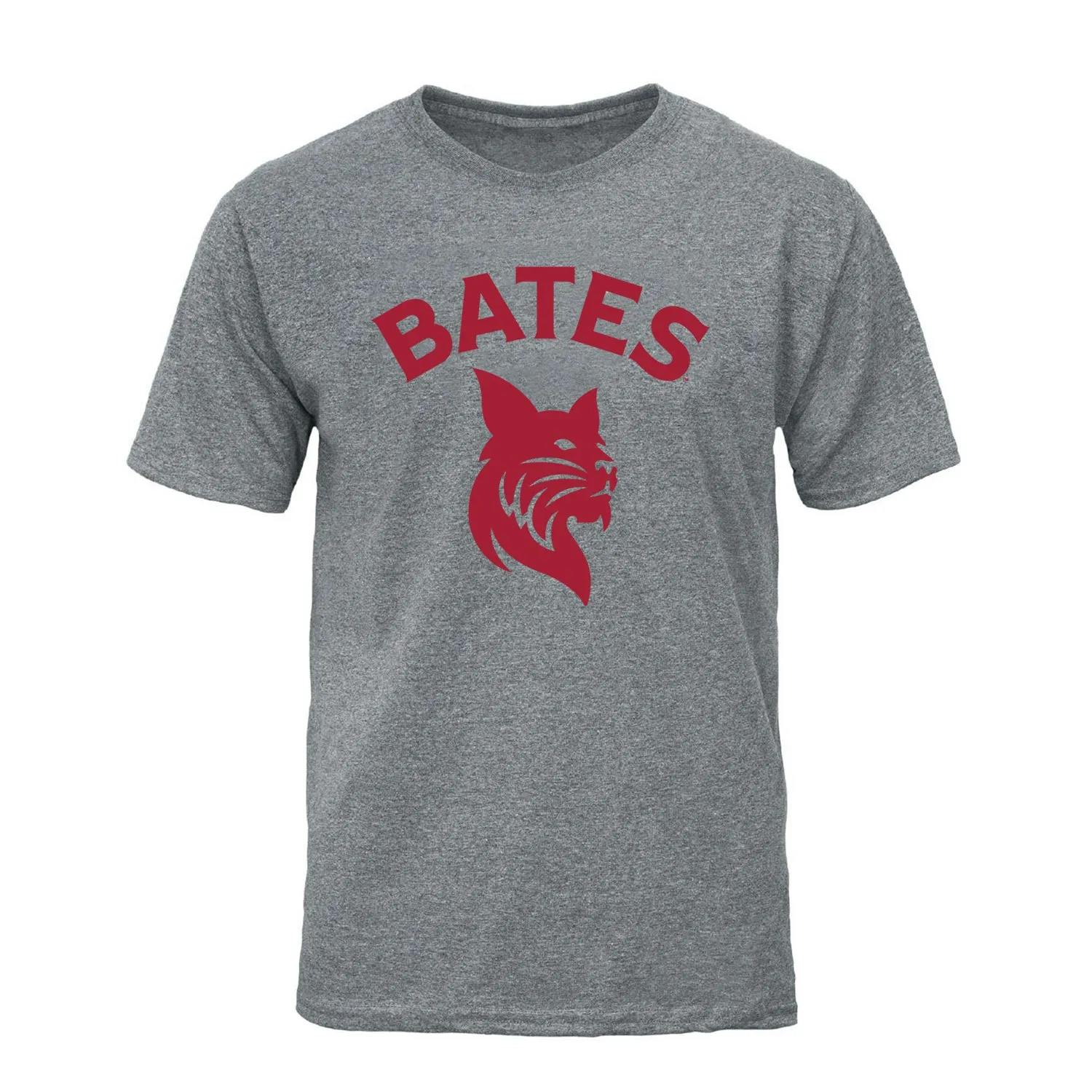 Bates College Spirit T-Shirt (Charcoal Grey) sold by Barnesmith