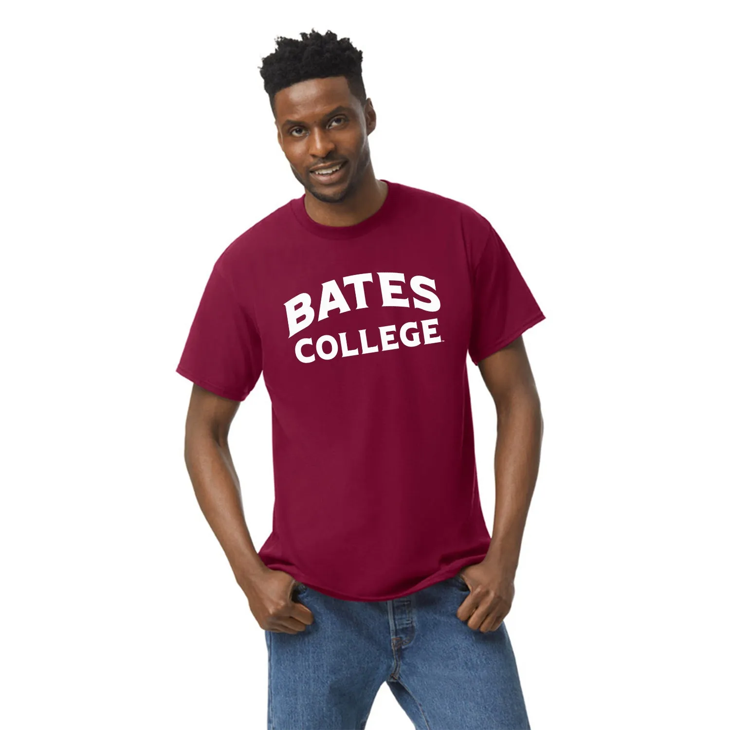 Bates College Classic T-Shirt (Garnet) sold by Barnesmith product image thumbnail 2