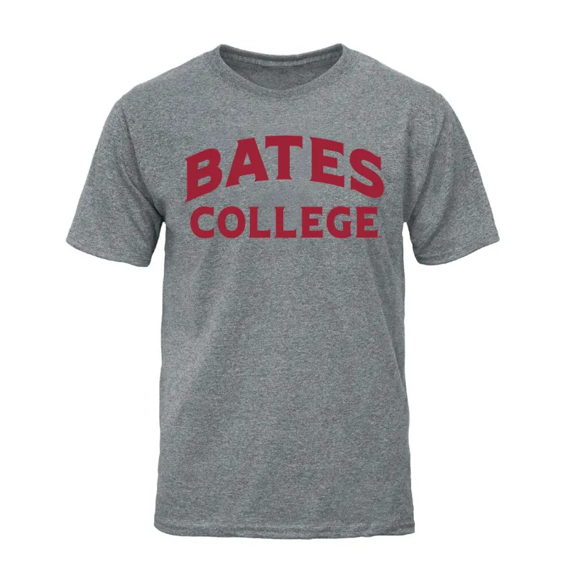 Bates College Classic T-Shirt (Charcoal Grey) sold by Barnesmith