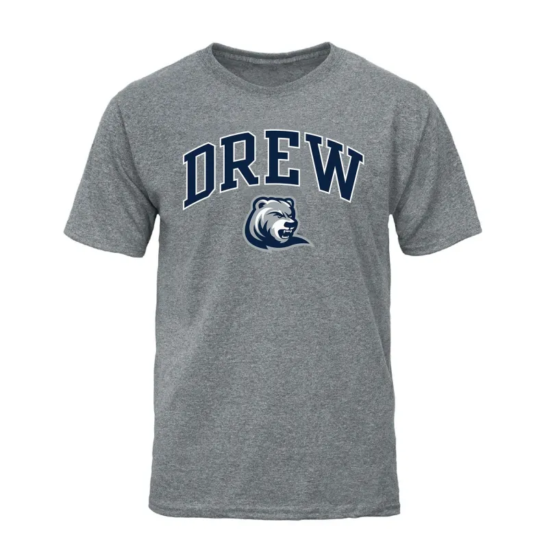 Drew University Spirit T-Shirt (Charcoal Grey) sold by Barnesmith