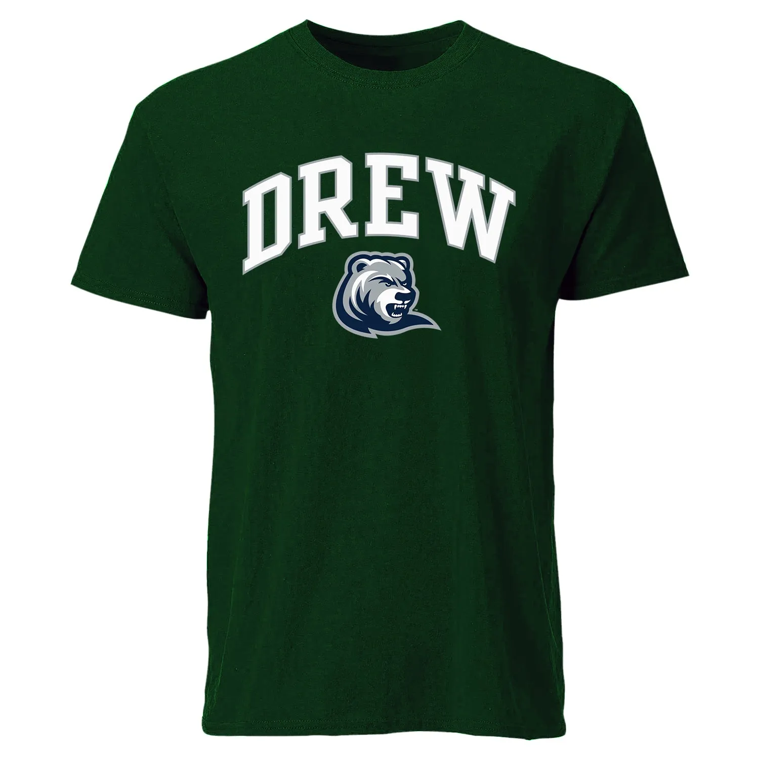 Drew University Spirit T-Shirt (Green) sold by Barnesmith