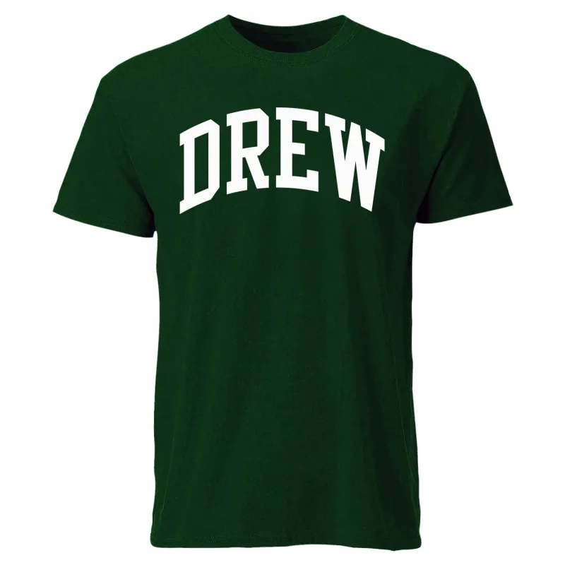 Drew University Classic T-Shirt (Green) sold by Barnesmith