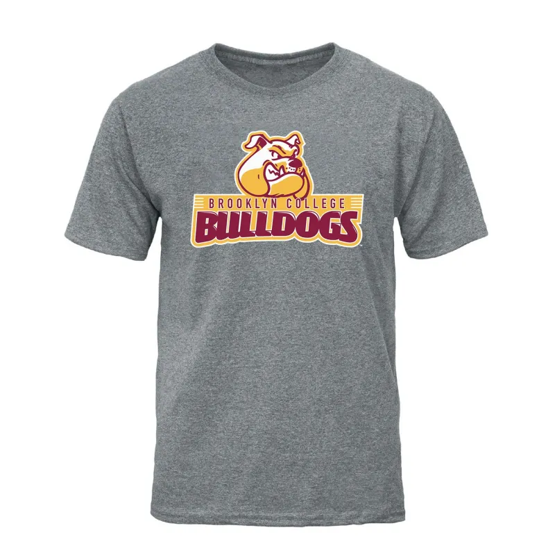 Brooklyn College Spirit T-Shirt (Charcoal Grey) sold by Barnesmith