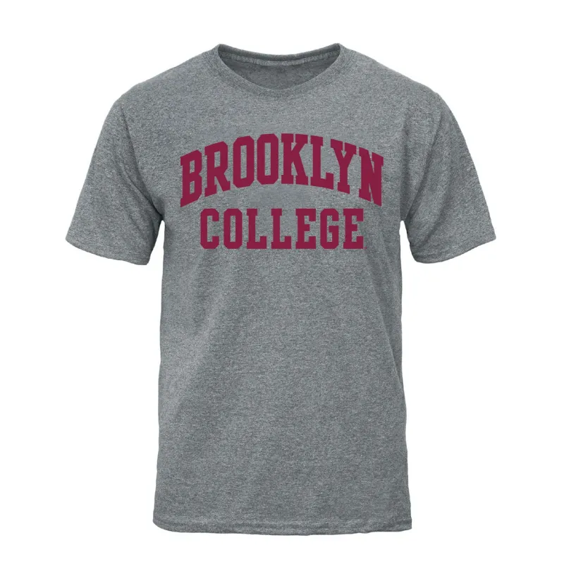 Brooklyn College Classic T-Shirt (Charcoal Grey) sold by Barnesmith