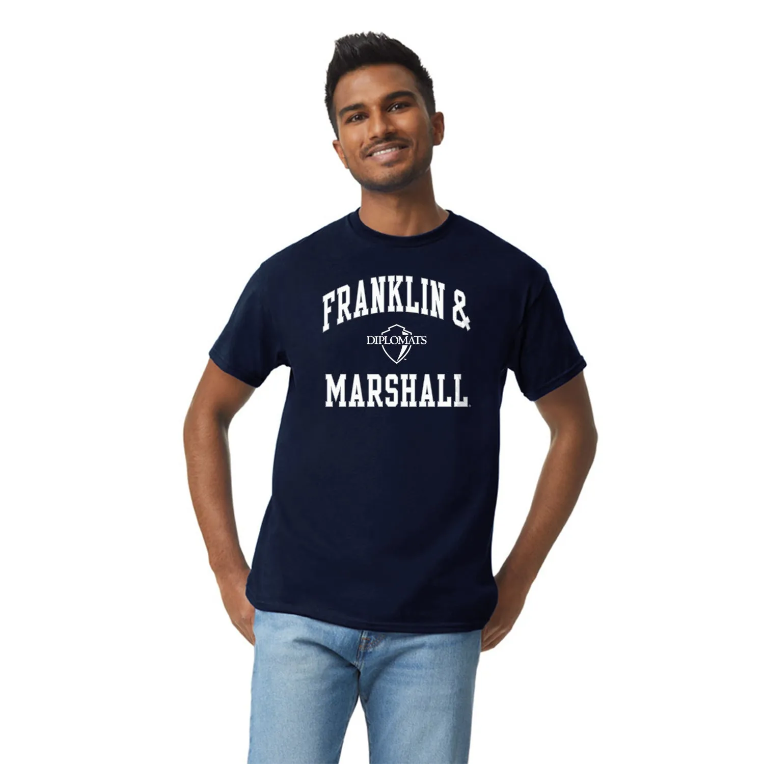 Franklin & Marshall College Spirit T-Shirt (Navy) sold by Barnesmith product image thumbnail 2