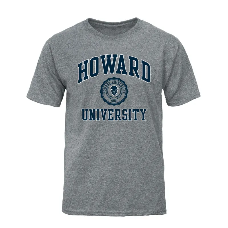 Howard University Heritage T-Shirt (Charcoal Grey) sold by Barnesmith