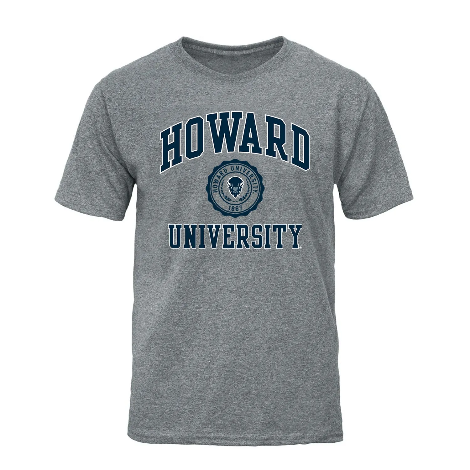Howard University Heritage T-Shirt (Charcoal Grey) sold by Barnesmith