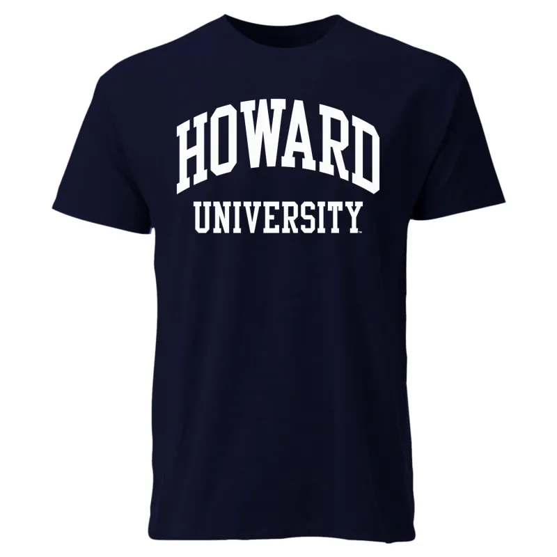 Howard University Classic T-Shirt (Navy) sold by Barnesmith