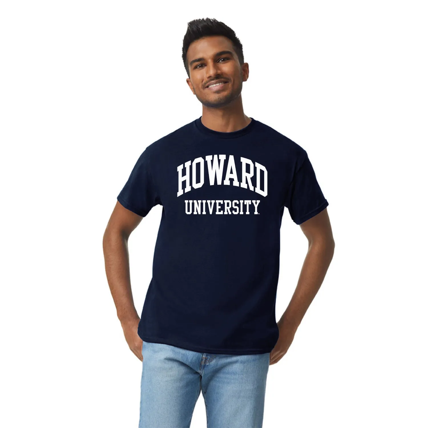 Howard University Classic T-Shirt (Navy) sold by Barnesmith product image thumbnail 2