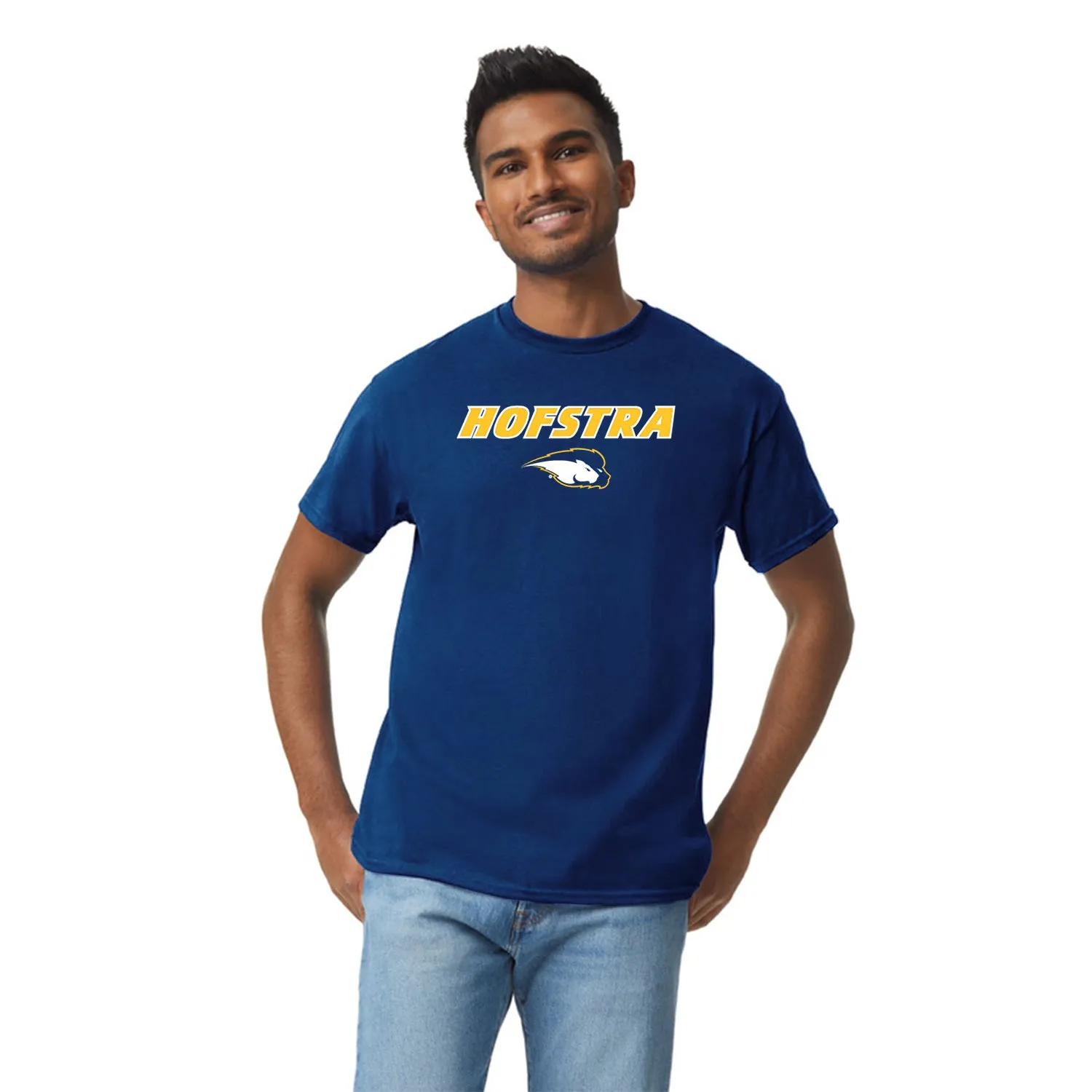 Hofstra University Spirit T-Shirt (Navy) sold by Barnesmith product image thumbnail 2