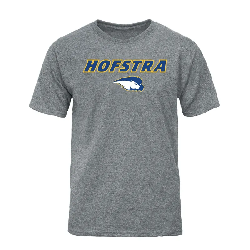 Hofstra University Spirit T-Shirt (Charcoal Grey) sold by Barnesmith