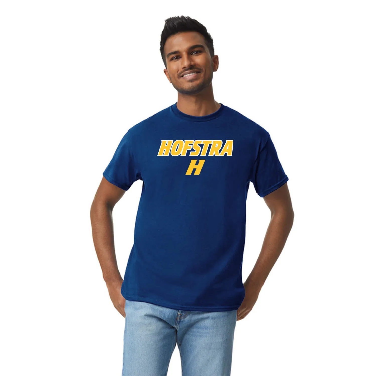 Hofstra University Heritage T-Shirt (Navy) sold by Barnesmith product image thumbnail 2