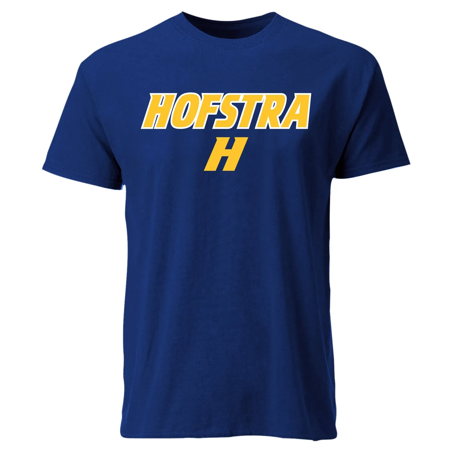 Hofstra University Heritage T-Shirt (Navy) sold by Barnesmith