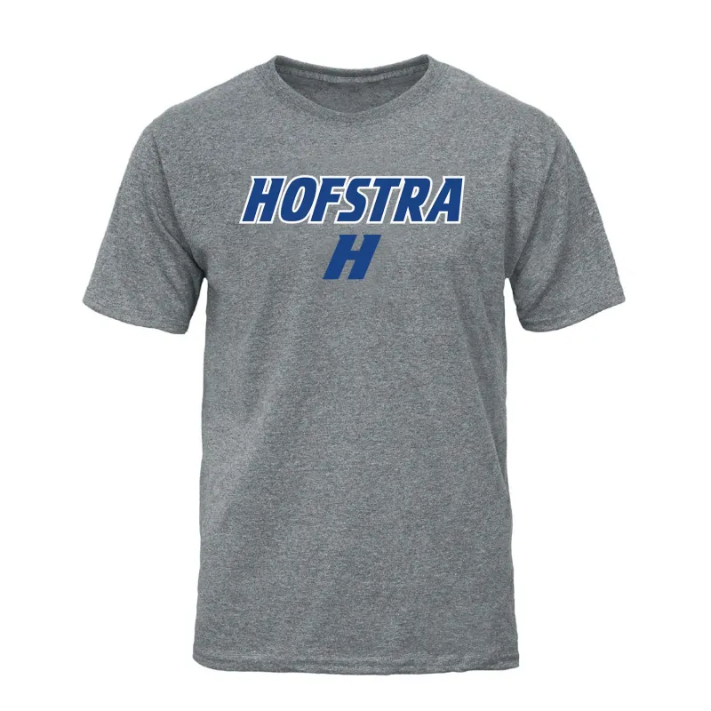 Hofstra University Heritage T-Shirt (Charcoal Grey) sold by Barnesmith