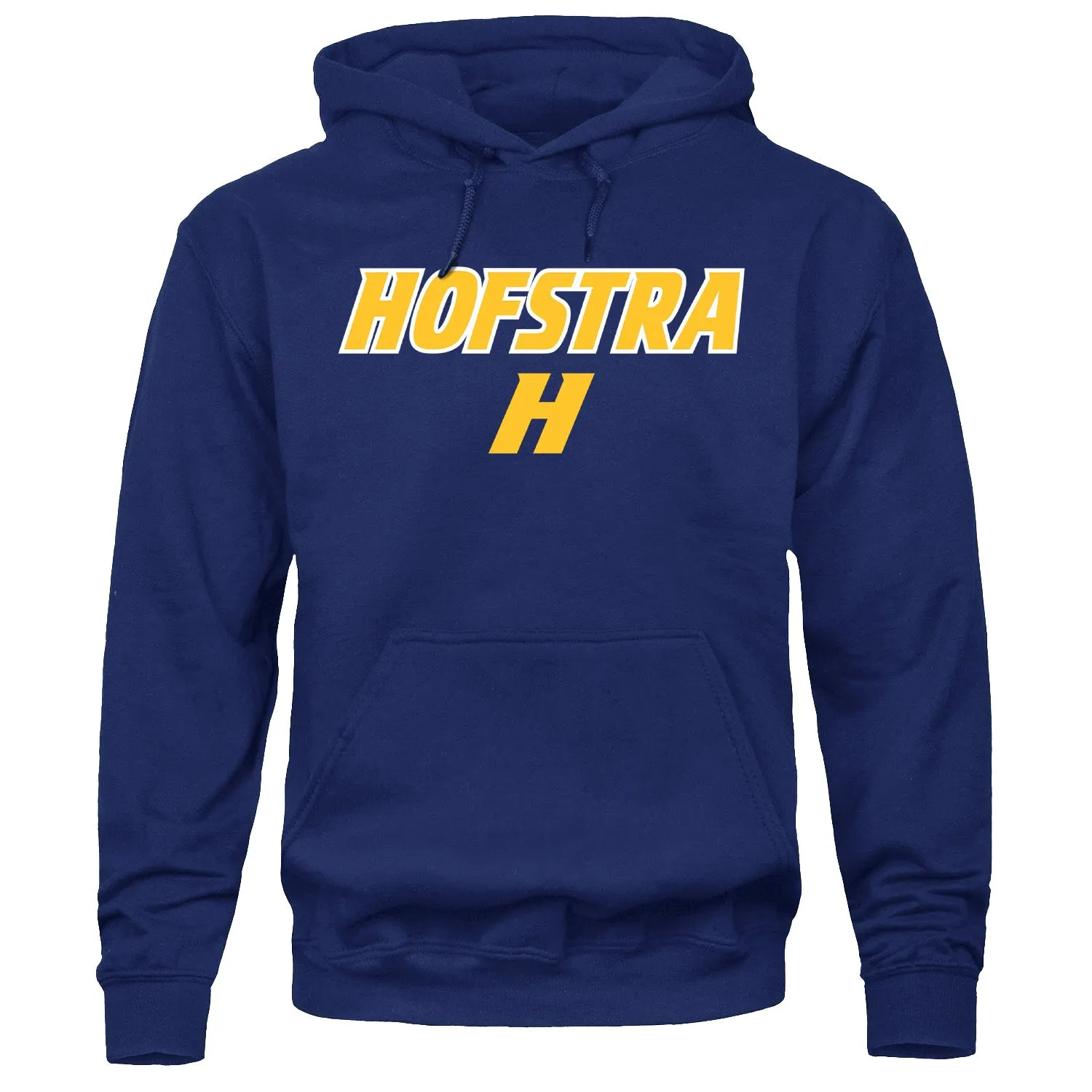 Hofstra University Heritage Hooded Sweatshirt (Navy) sold by Barnesmith
