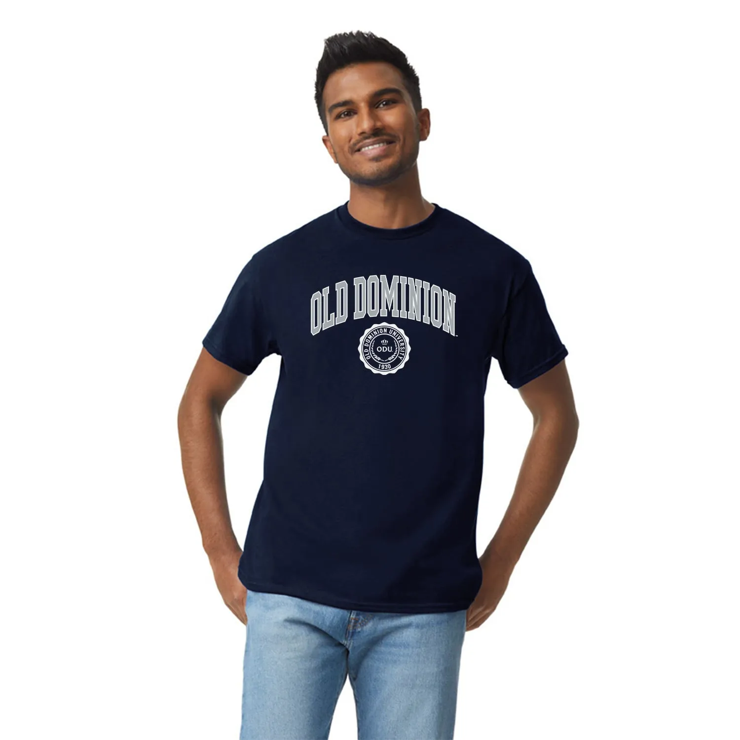 Old Dominion University Heritage T-Shirt (Navy) sold by Barnesmith product image thumbnail 2