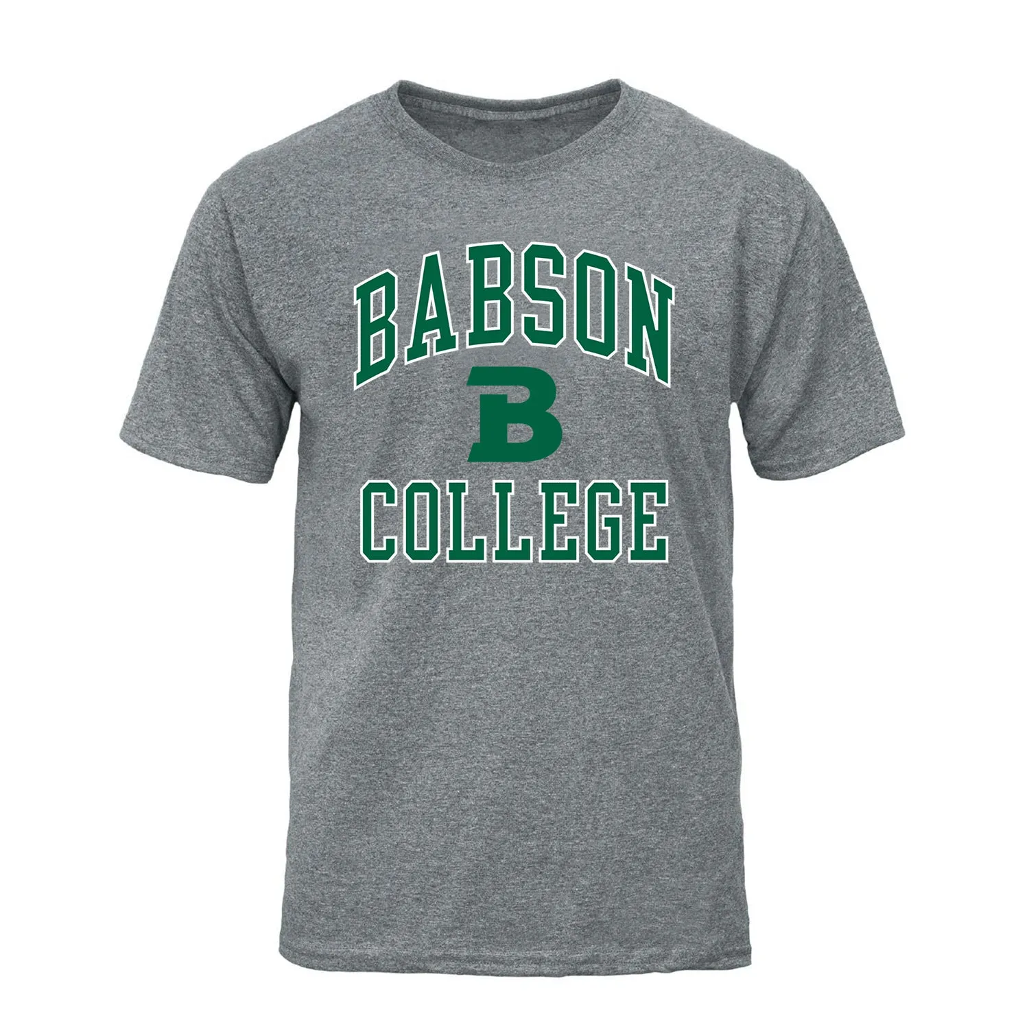 Babson College Spirit T-Shirt (Charcoal Grey) sold by Barnesmith