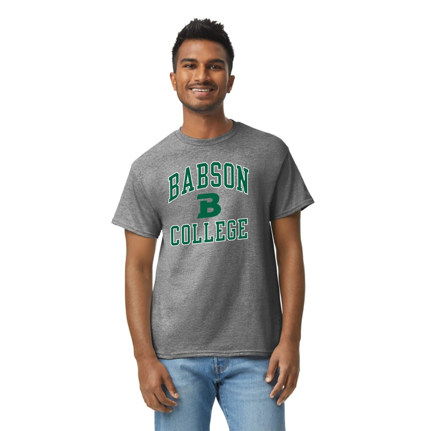 Babson College Spirit T-Shirt (Charcoal Grey) sold by Barnesmith product image thumbnail 2