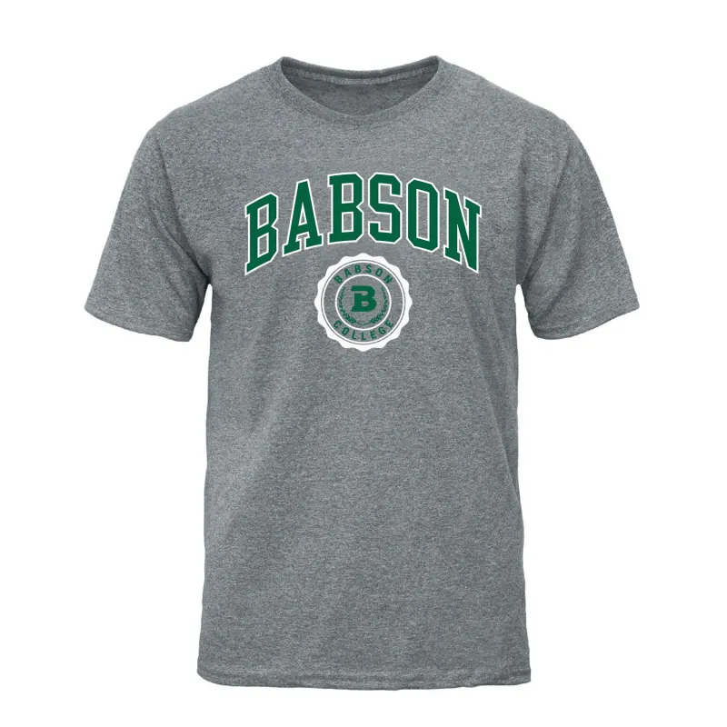 Babson College Heritage T-Shirt (Charcoal Grey) sold by Barnesmith