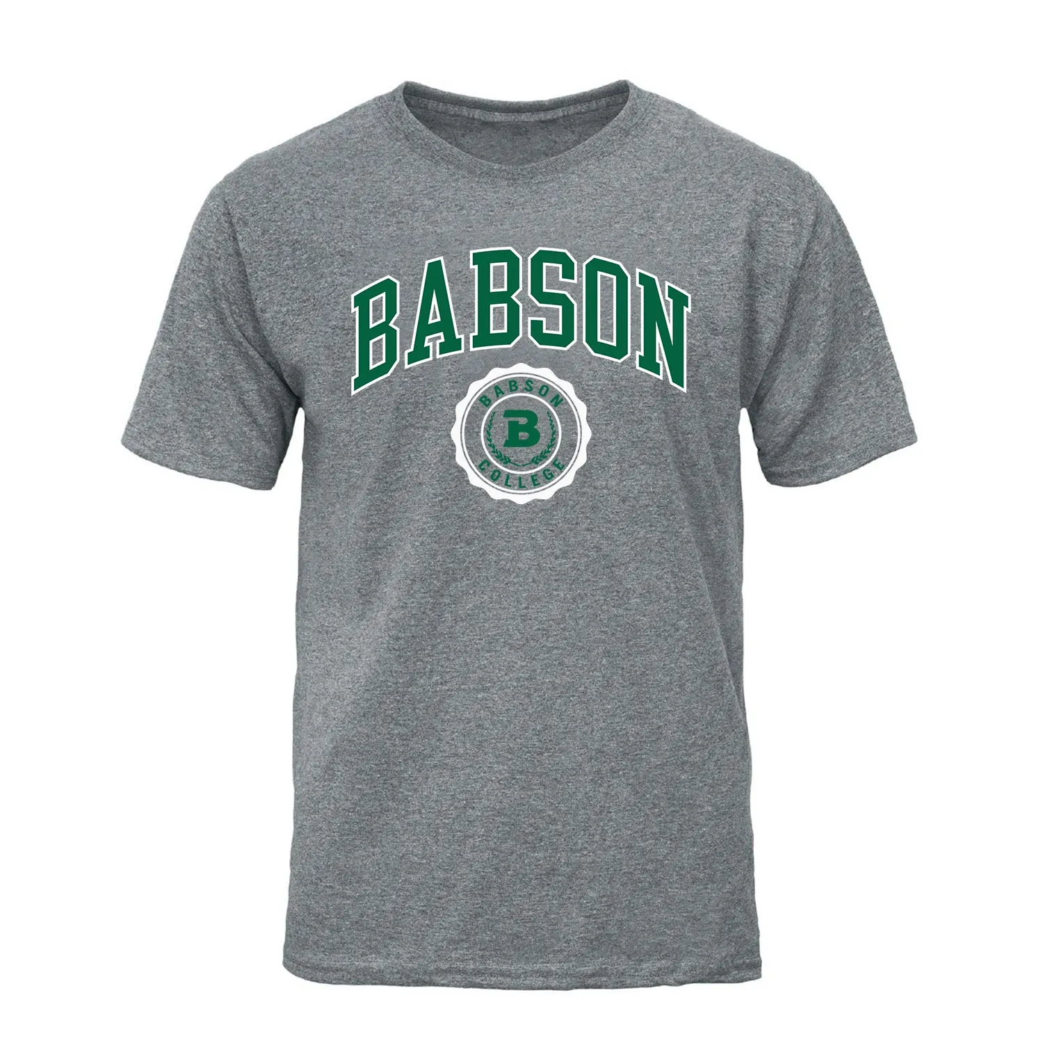 Babson College Heritage T-Shirt (Charcoal Grey) sold by Barnesmith