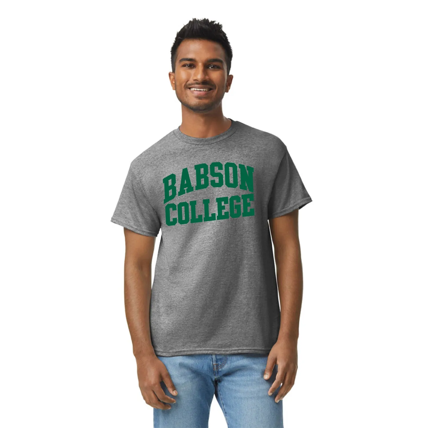 Babson College Classic T-Shirt (Charcoal Grey) sold by Barnesmith product image thumbnail 2
