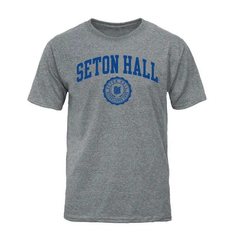 Seton Hall University Heritage T-Shirt (Charcoal Grey) sold by Barnesmith