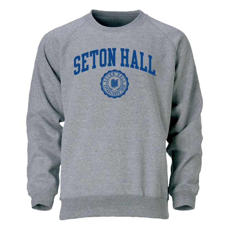 Seton Hall University Heritage Sweatshirt (Charcoal) sold by Barnesmith