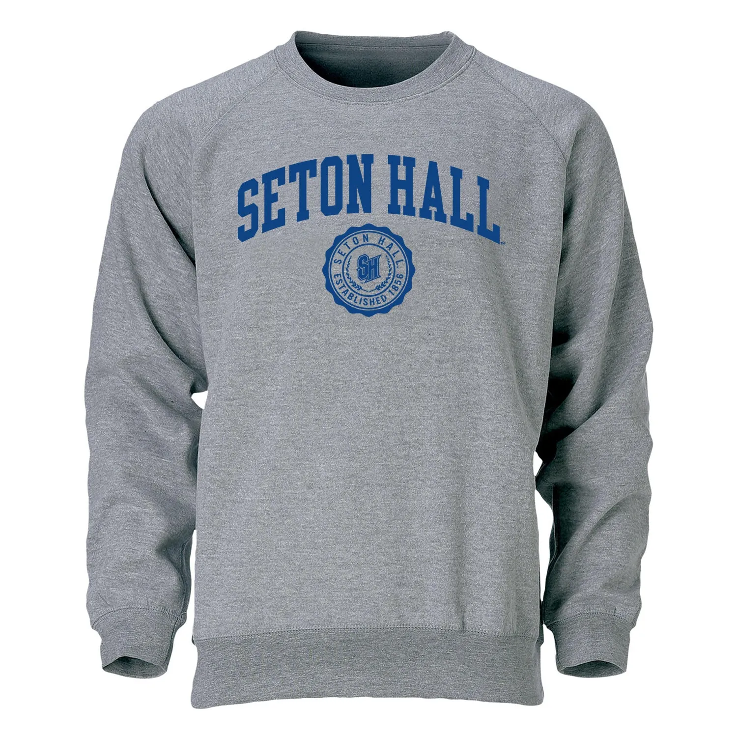 Seton Hall University Heritage Sweatshirt (Charcoal) sold by Barnesmith