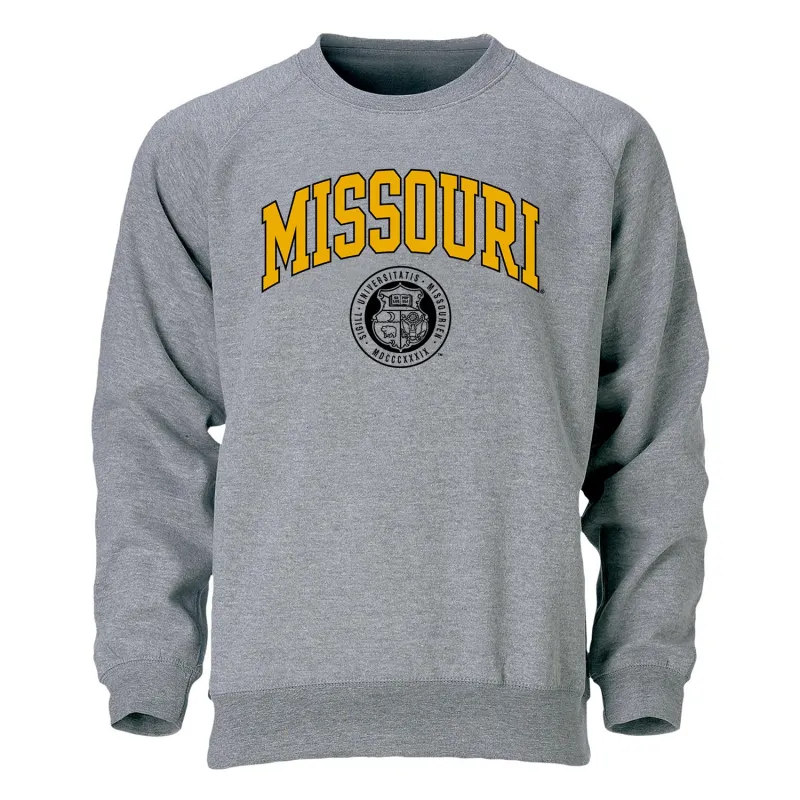 University of Missouri Heritage Sweatshirt (Charcoal) sold by Barnesmith