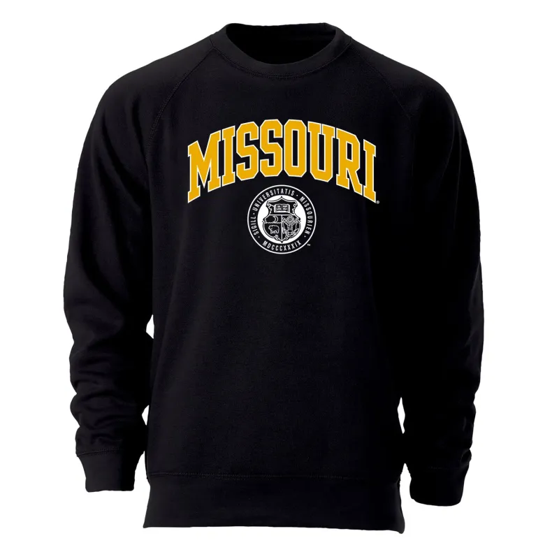 University of Missouri Heritage Sweatshirt (Black) sold by Barnesmith