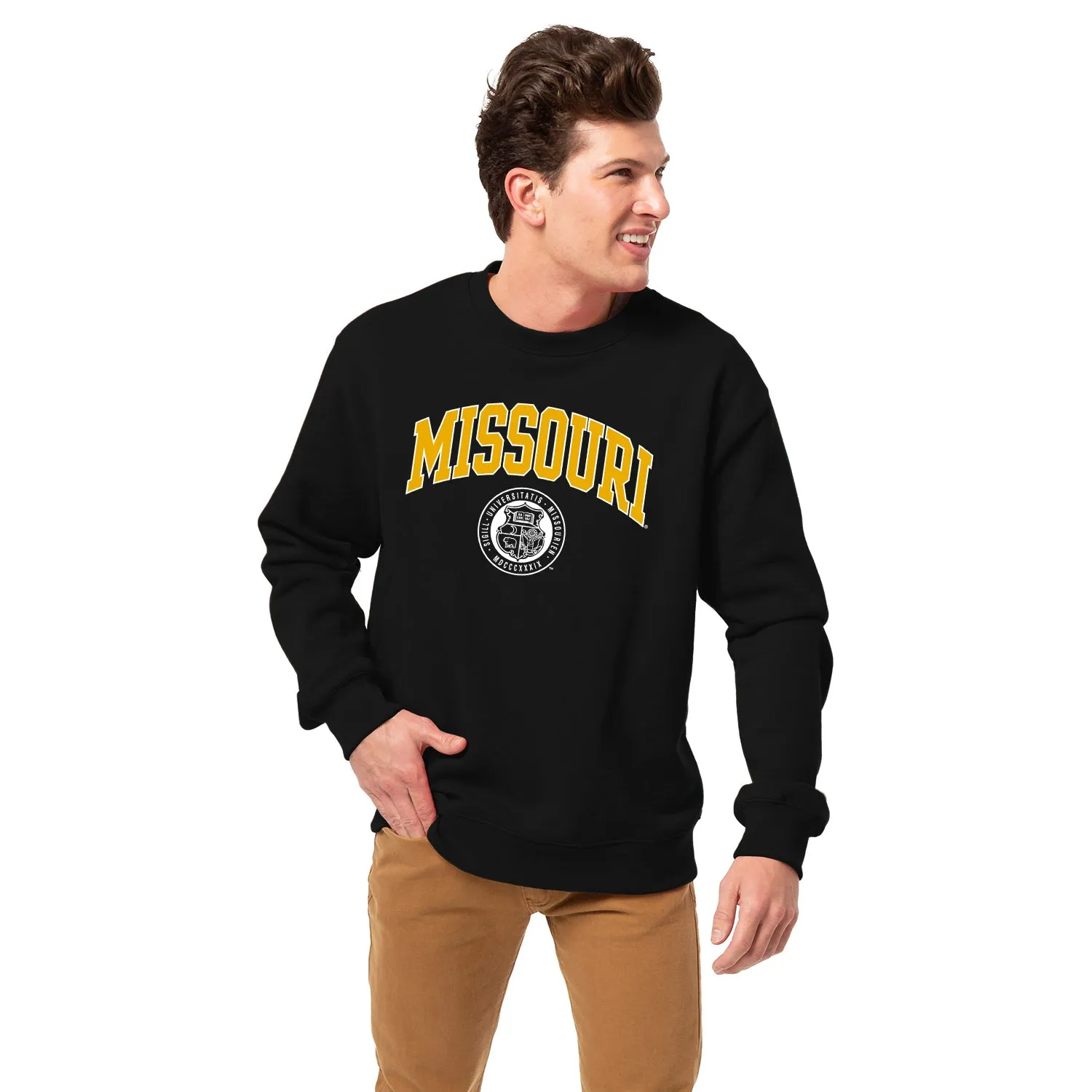 University of Missouri Heritage Sweatshirt (Black) sold by Barnesmith product image thumbnail 2