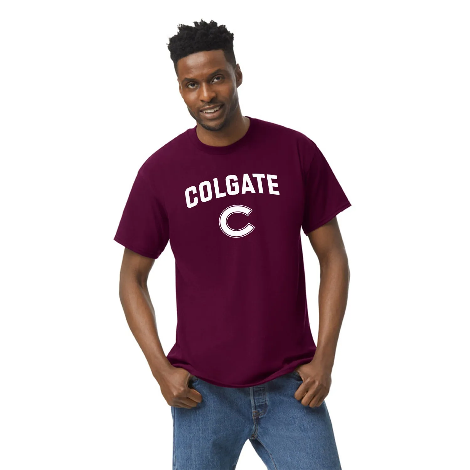 Colgate University Spirit T-Shirt (Maroon) sold by Barnesmith product image thumbnail 2