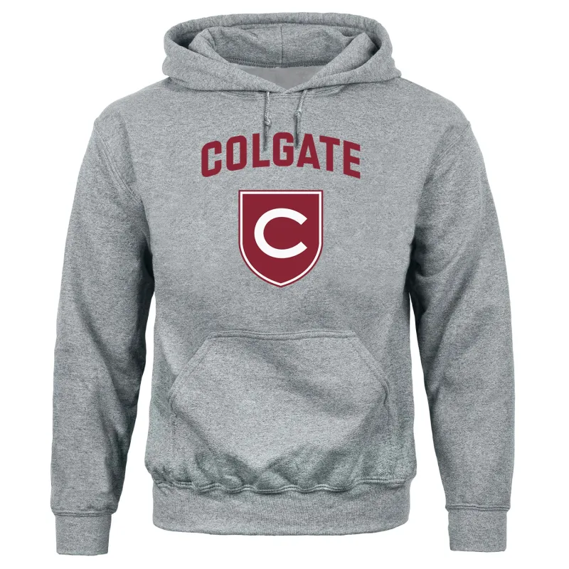 Colgate University Heritage Hooded Sweatshirt (Charcoal) sold by Barnesmith